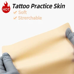 3/10/12PCS Tattoo Practice Skin Double Sides Fake Skin Permanent Makeup Synthetic Leather Skin for Tattoo Beginners