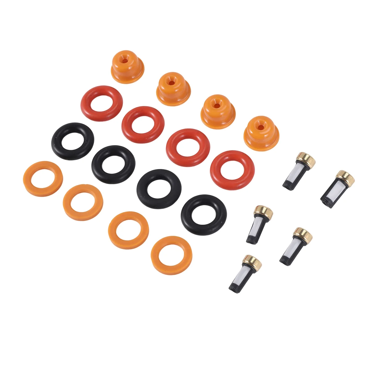 Motocicleta Fuel Injector Repair Kits, peças de reposição para BWM K100, 0280150210, 0280150705, AY-RK003