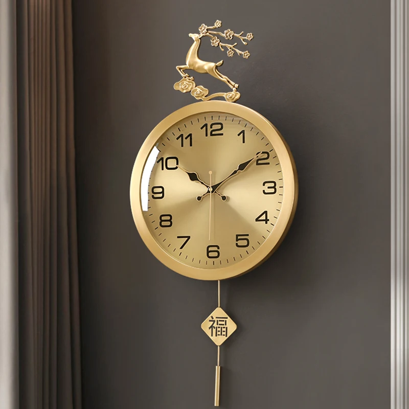 

Design Luxury Wall Clock Silent Digital needle Creative Vintage Wall Clock Modern Luxury Relojes De Pared Home Decorating Items