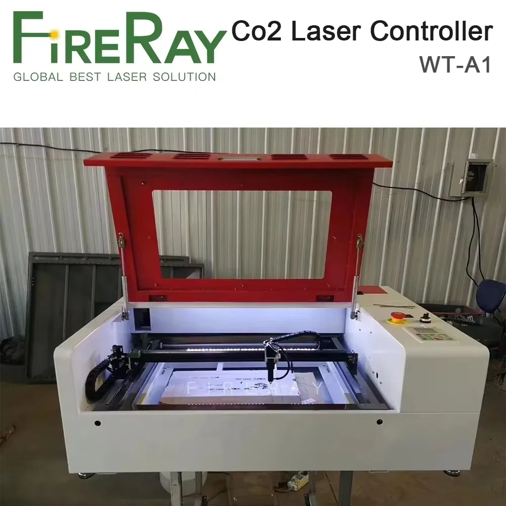 Imagem -06 - Sistema do Controlador do Laser do Fireray-co2 Máquina de Corte Laser K40 3020 6040 Substituem Ruida Leetro Trocen Co2 o