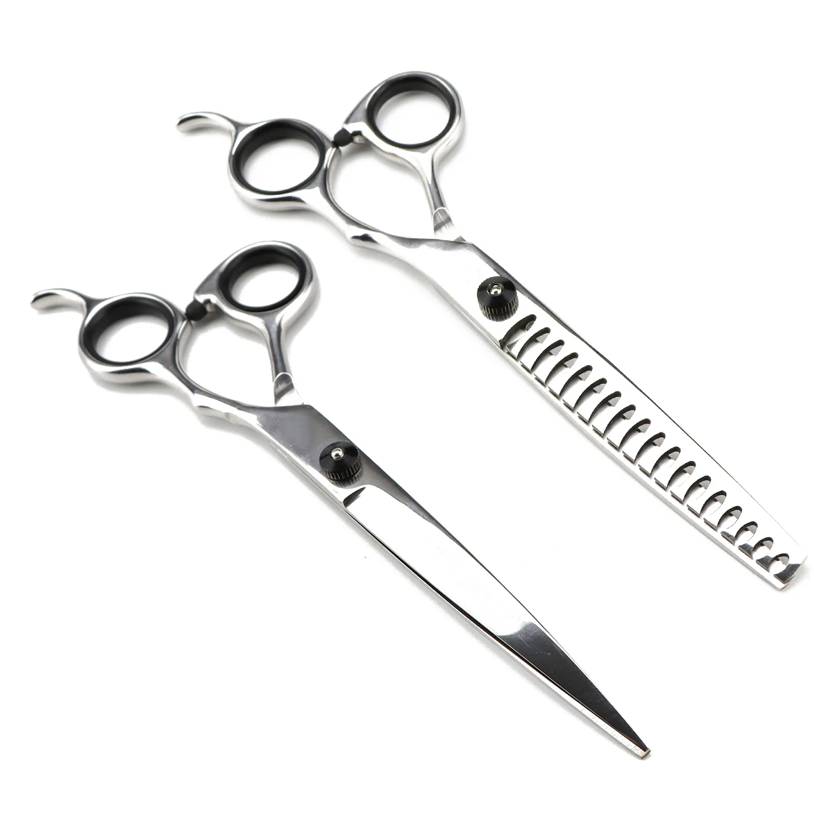 Dog Grooming Scissors Japan Stainless Thinning Shears Down Curved Scissors Pet Scissors Curve Shears Chunker Shears Dropshipping