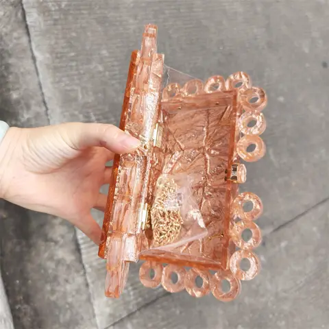 8 best sales गुलाबी सोने का बैग - №5