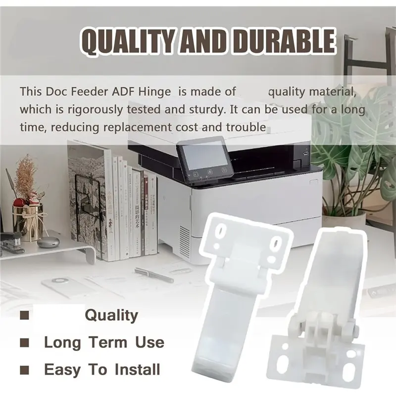 AEE2-2Pcs Doc Feeder ADF Hinge Printer For Canon MF8030 MF8040 MF8050 MF8080 MF8230 MF8280 D1120 D1150 D1170 D1180 D1320