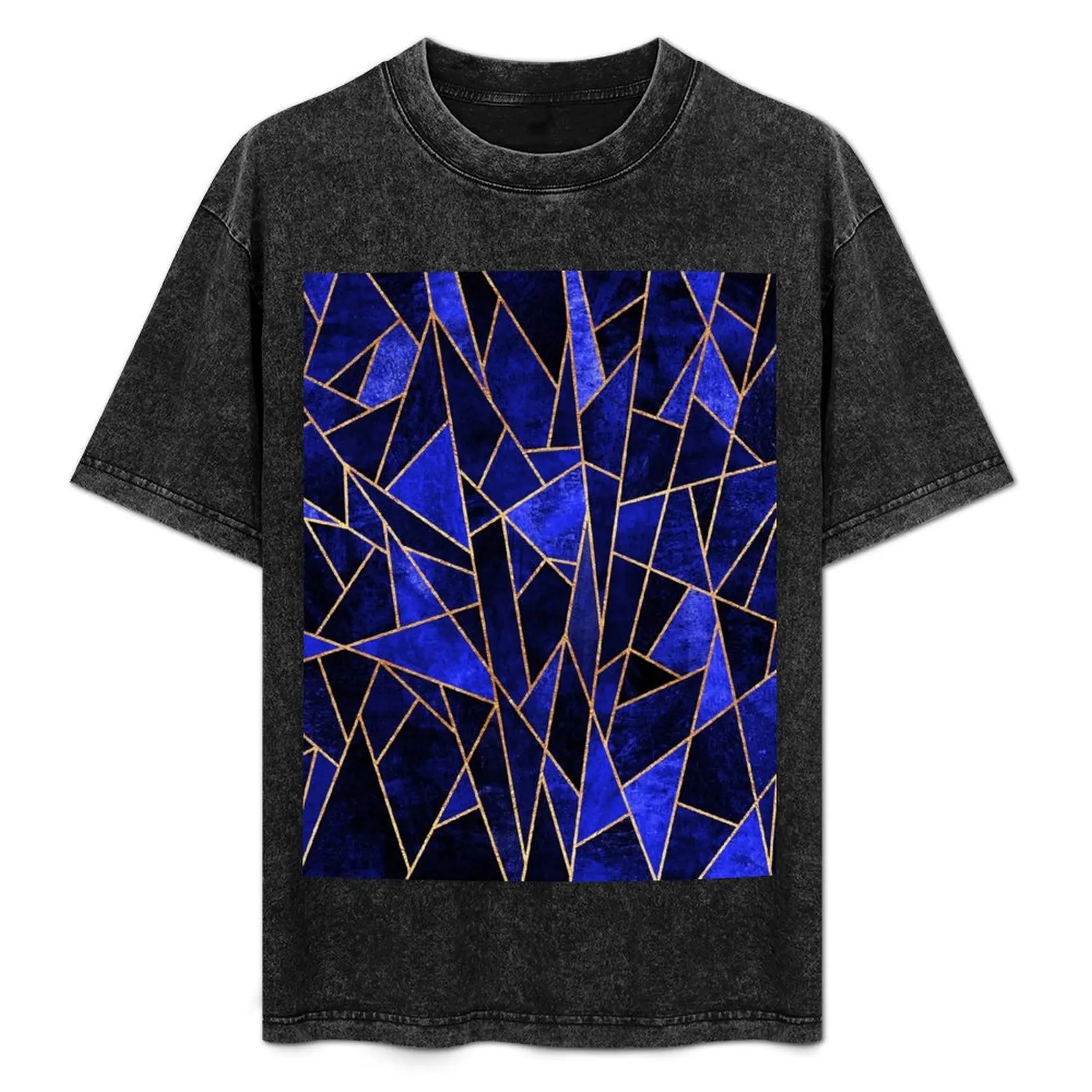 

Shattered Sapphire T-Shirt Soft Lightweight Cotton T-Shirt