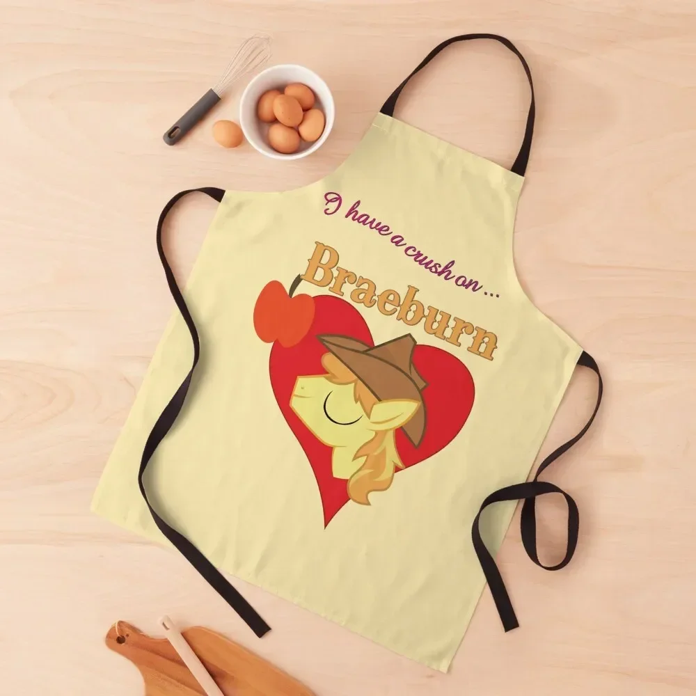 I have a crush on... Braeburn - with text Apron Kitchen Man Kitchen Items For Home Apron