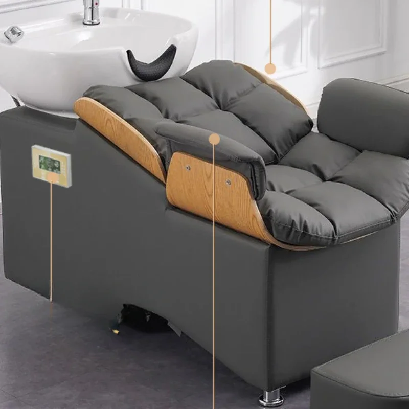 Lounge Comfort Shampoo Chairs Luxury Barber Shop Hairdressing Shampoo Chairs Makeup Shower Ergonomics Chuveiro Salon Furniture