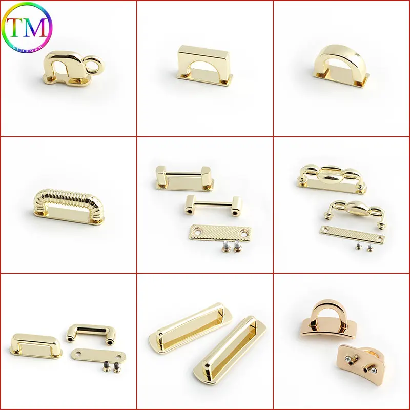 

10mm 15mm 20mm Metal Arch Bridge Plate Bag Side Clip Arch Bridge Connector Hanger For Bag Strap Purse Hardware Accessories