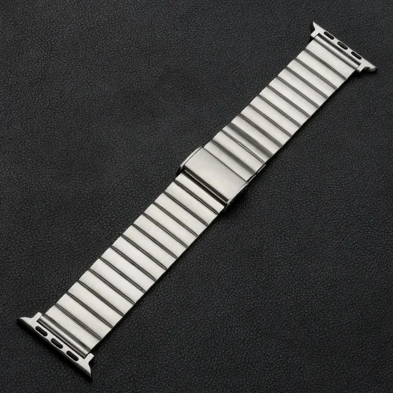 Stainless Steel Strap For Apple Watch Ultra Band 46mm 44mm 40mm 42mm 49mm 41mm 45mm Metal Link Bracelet IWatch 10 9 8 7 6 SE 5 4