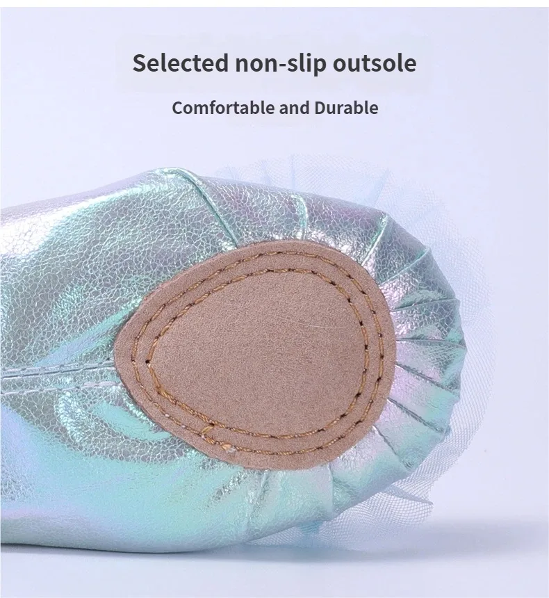 2026 Satin-Ballettschuhe für Mädchen, Tanzschuhe mit weicher Sohle, professionelle Trainingsschuhe, Yoga- und Körpertrainingsschuhe, Katzenkrallen-Schuhe – Detail 7