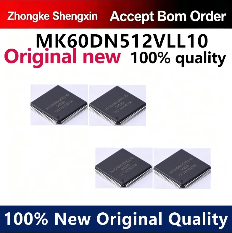 （5pcs-10pcs）Original genuine patch MK60DN512VLL10 package LQFP-100 microcontroller MCU