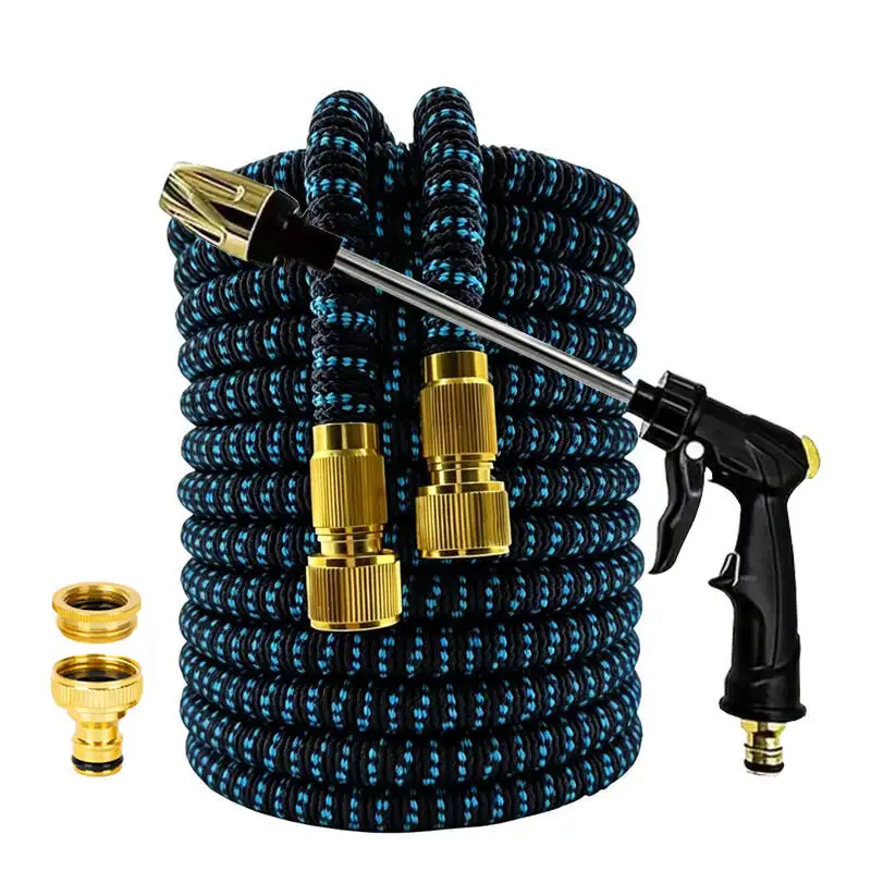 

Home Gardening Supplies Expandable Magic Hose Courtyard Garden Watering Hose High-Pressure Car Wash Multi-Functional Water Gun