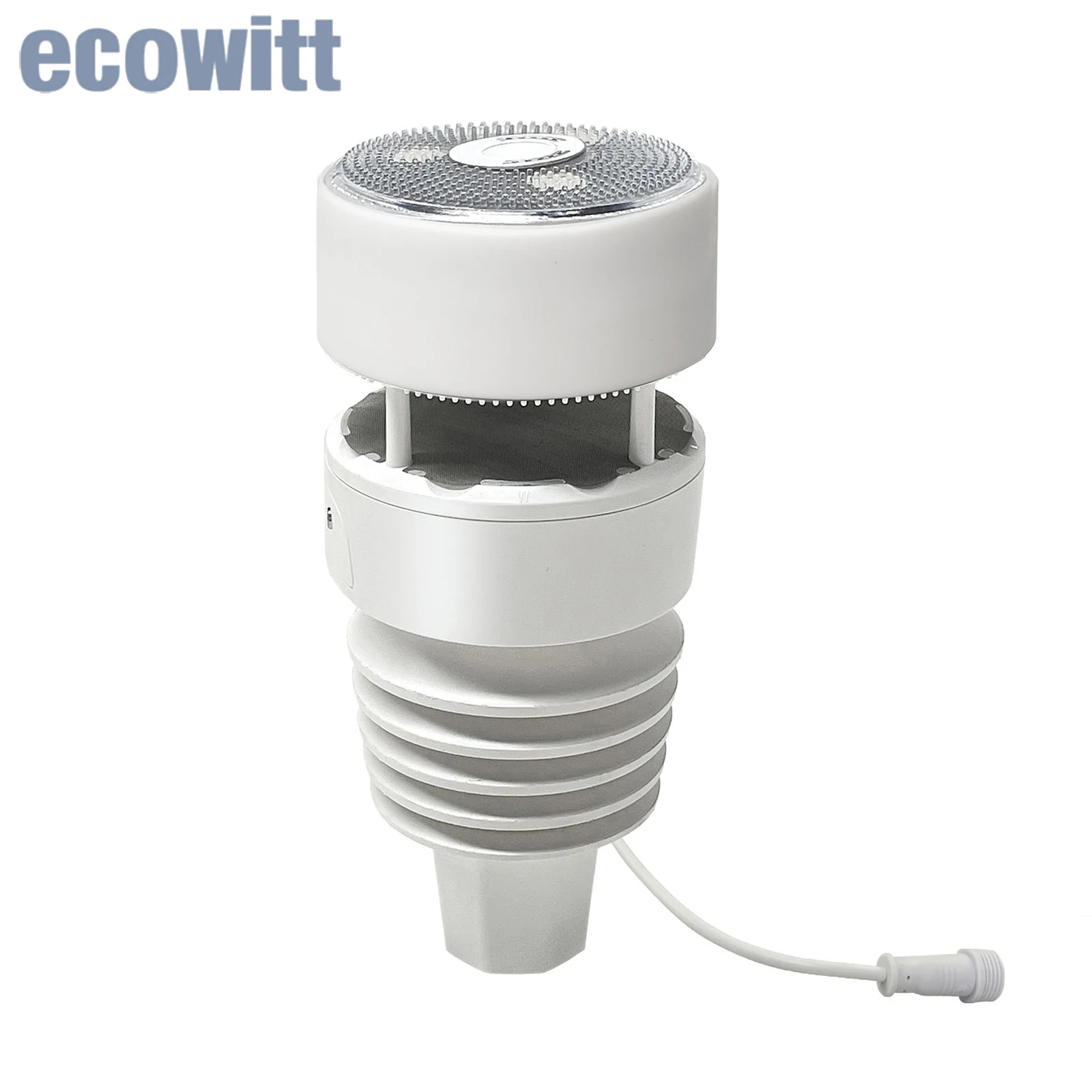 

Ecowitt WN90LP Modbus RS485 Piezoelectric Rain Gauge/ Ultrasonic Anemometer/ Barometric/ Temperature/ Humidity/ Solar light/ UVI