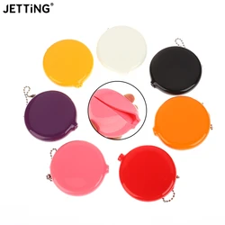 Silicone Mini Round Coin Holder Case Coin Purses Women Girls Fashion Coin Purse Wallet For Kids Women Ladies Candy Color