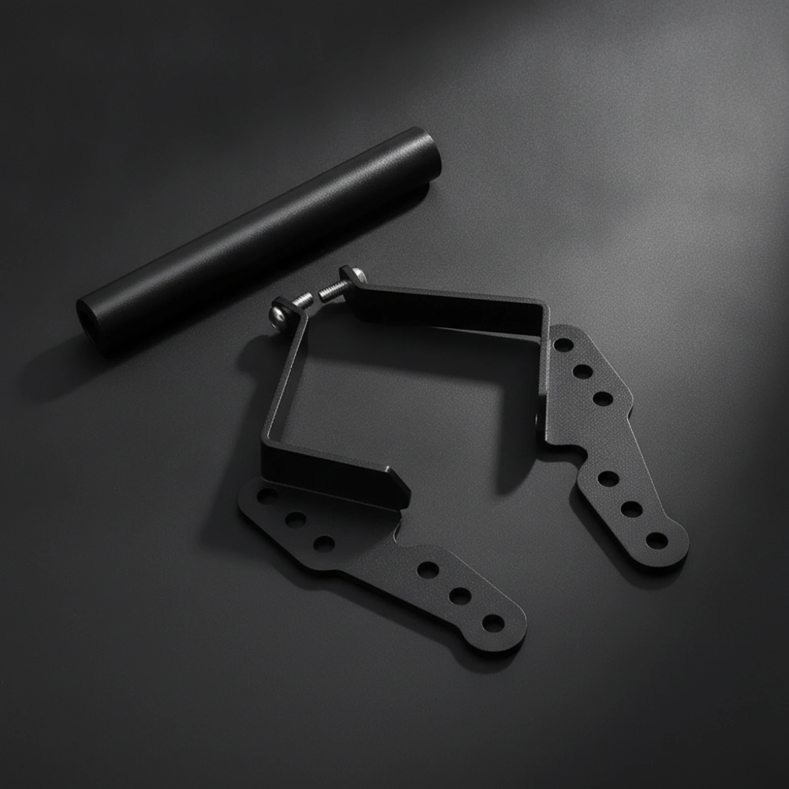 Motorcycle Accessory Slim Motorcycle Extension Bracket with Crossbar for Touring, Commuting