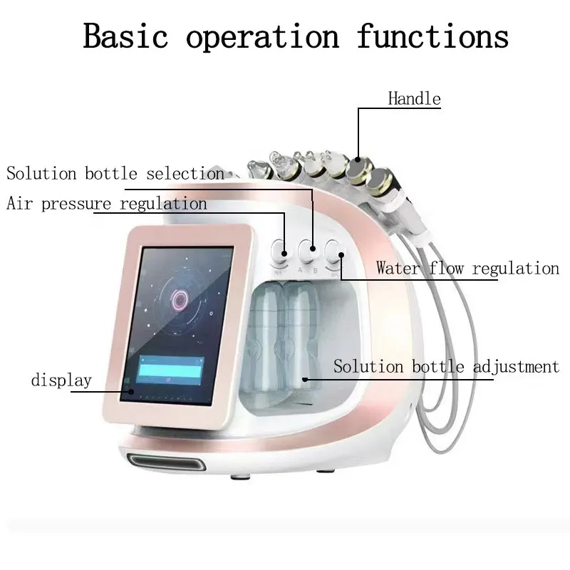 Detecção inteligente de gelo azul para limpeza profunda, hidratação, hidratação e clareamento da pele