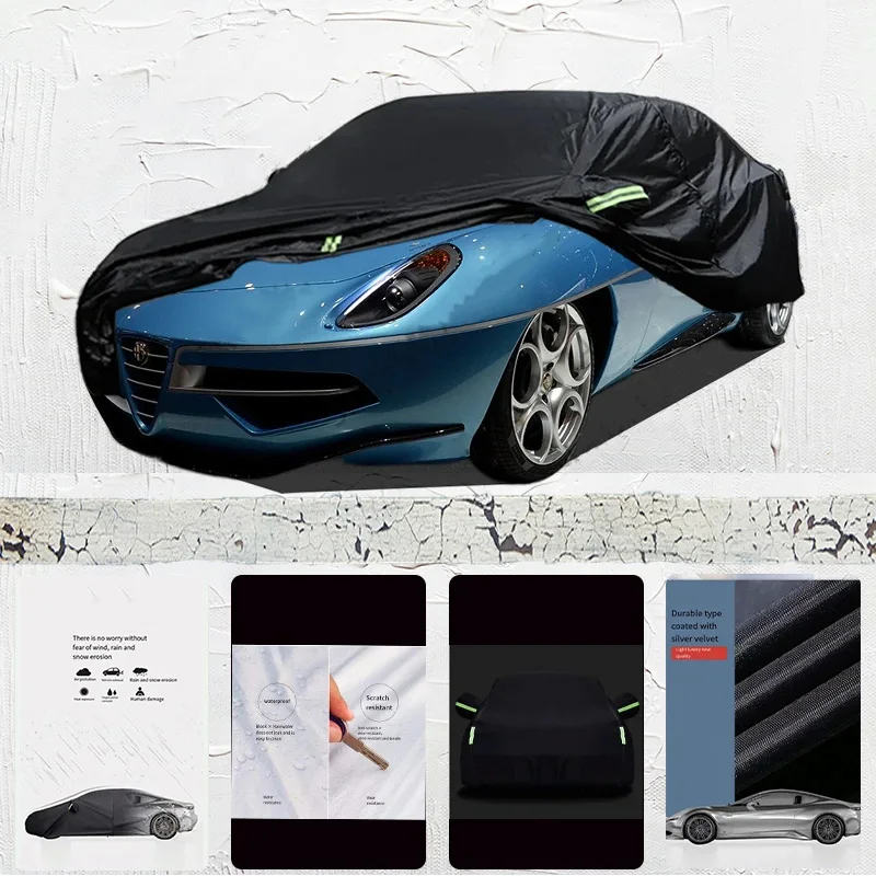 For Alfa-romeo-Disco-V Auto Anti snow Anti dust Anti-uv Anti peeling paint And Anti Rainwater 210t  Car cover protection