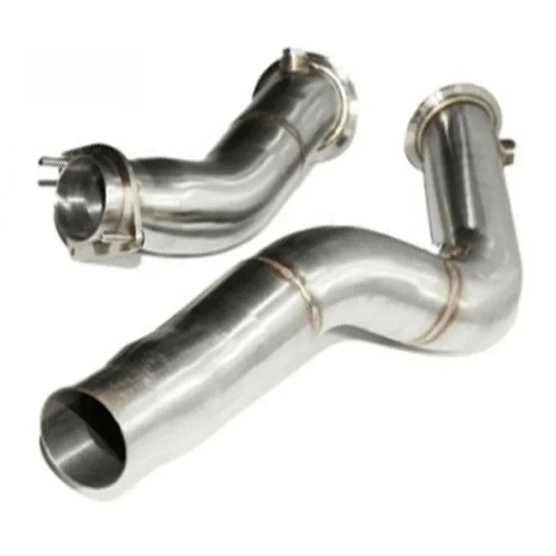 

Stainless Steel Catless Downpipe without Catless, Car Excape System, BMW M4, F80, F82, 3.0T, Quality 2014-2019