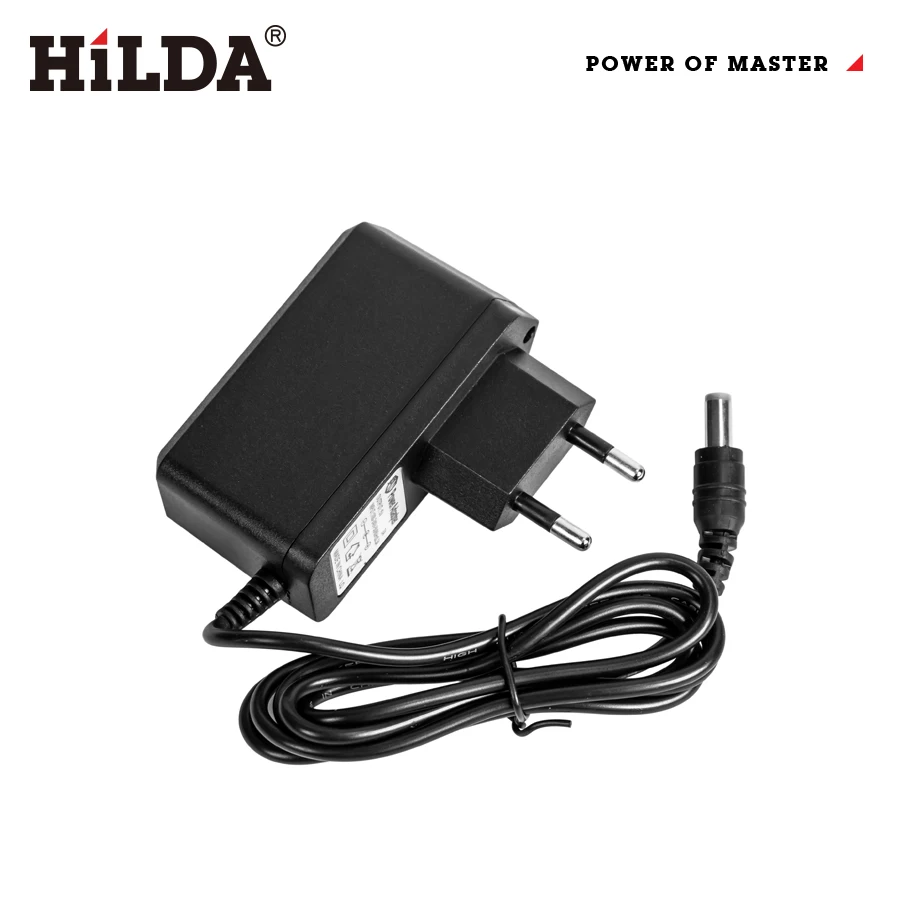 HILDA Universal Charger For 3D/4D Laser Level Lithium Battery EU Plug AC Power Adapter Laser Level Accessory