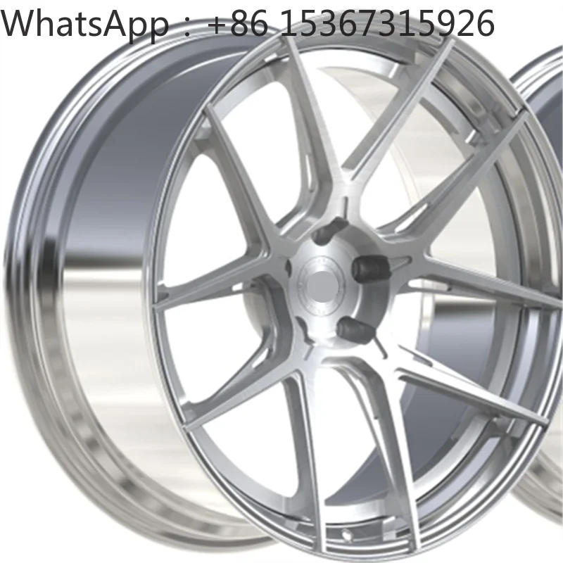 

22 Inch Silver Brushed Concave Forged Aluminum Alloy Car Wheel Rims Compatible With Luxury SUV