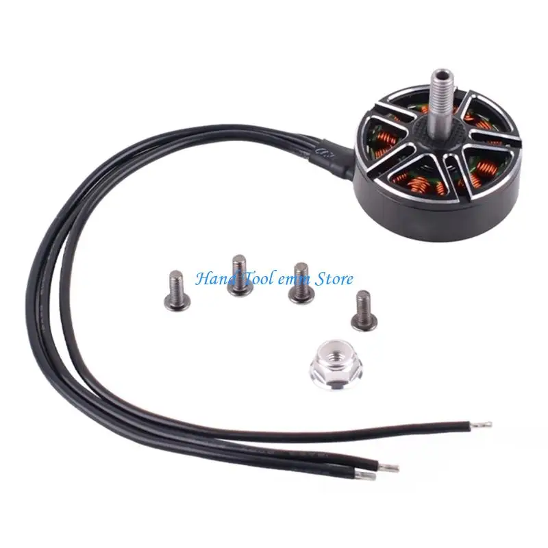 

H37F Set of 1/4pcs 2807 1300KV Brushless Motor 3S-6S Propellers FPVs Traversing Aircrafts Motor Repair for 7“ Quadcopter