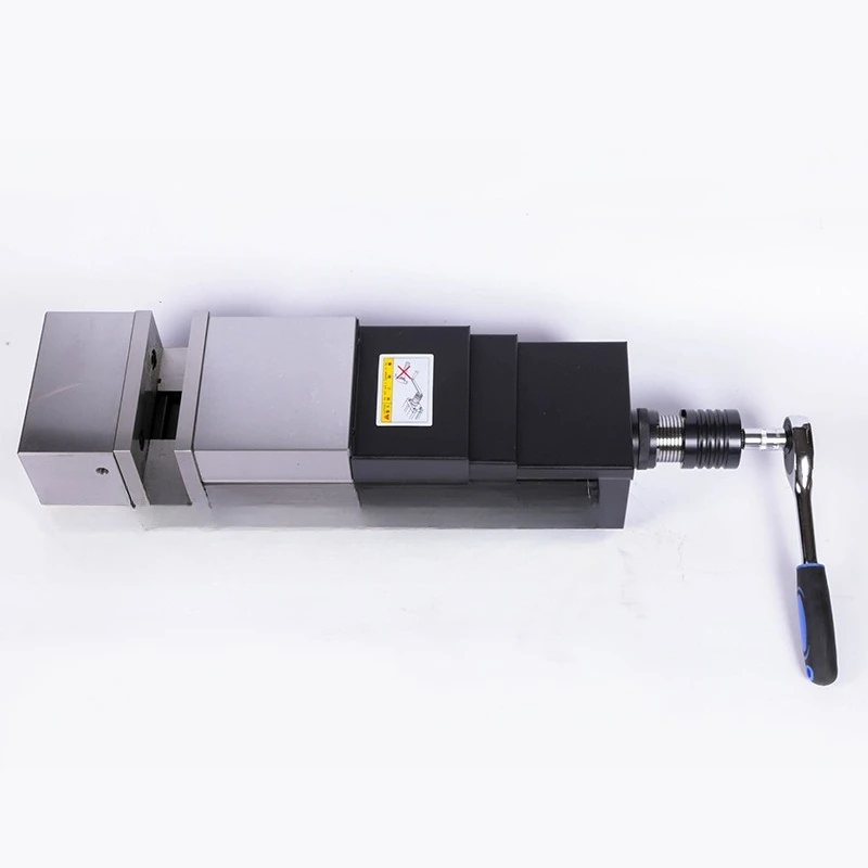 

Hydraulic Vise 0-220 Large Opening Hydraulic Flat Vise Double Force Booster Milling Machine Center