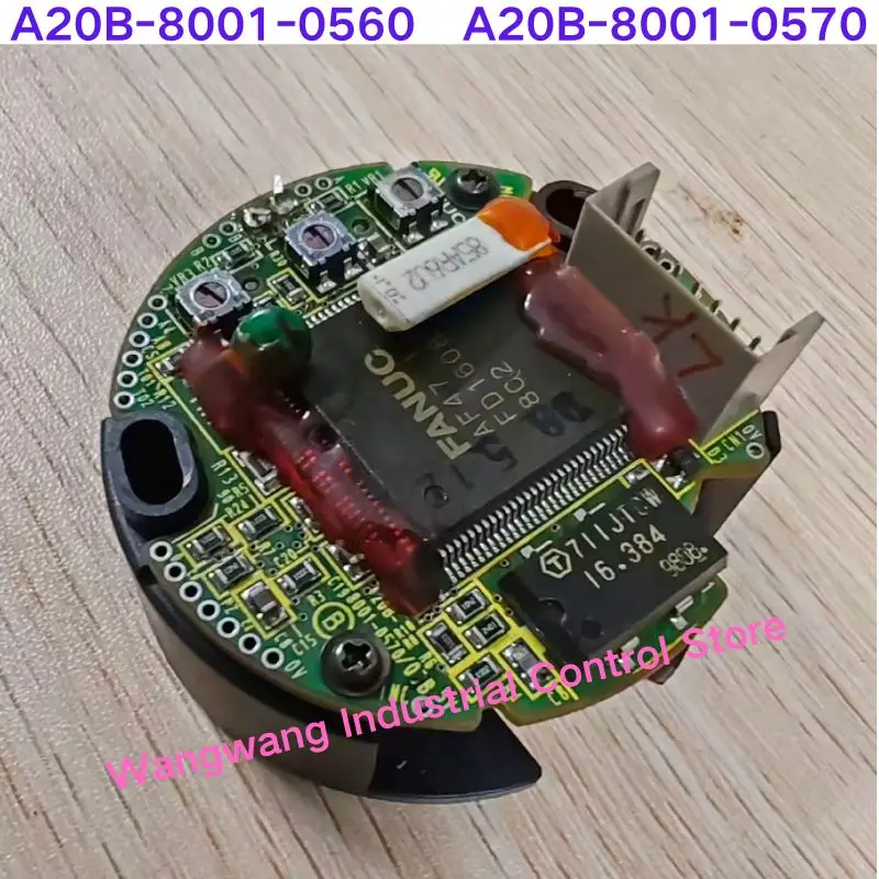 Second-hand test OK ,  Motor specific encoder, A20B-8001-0560， A20B-8001-0570