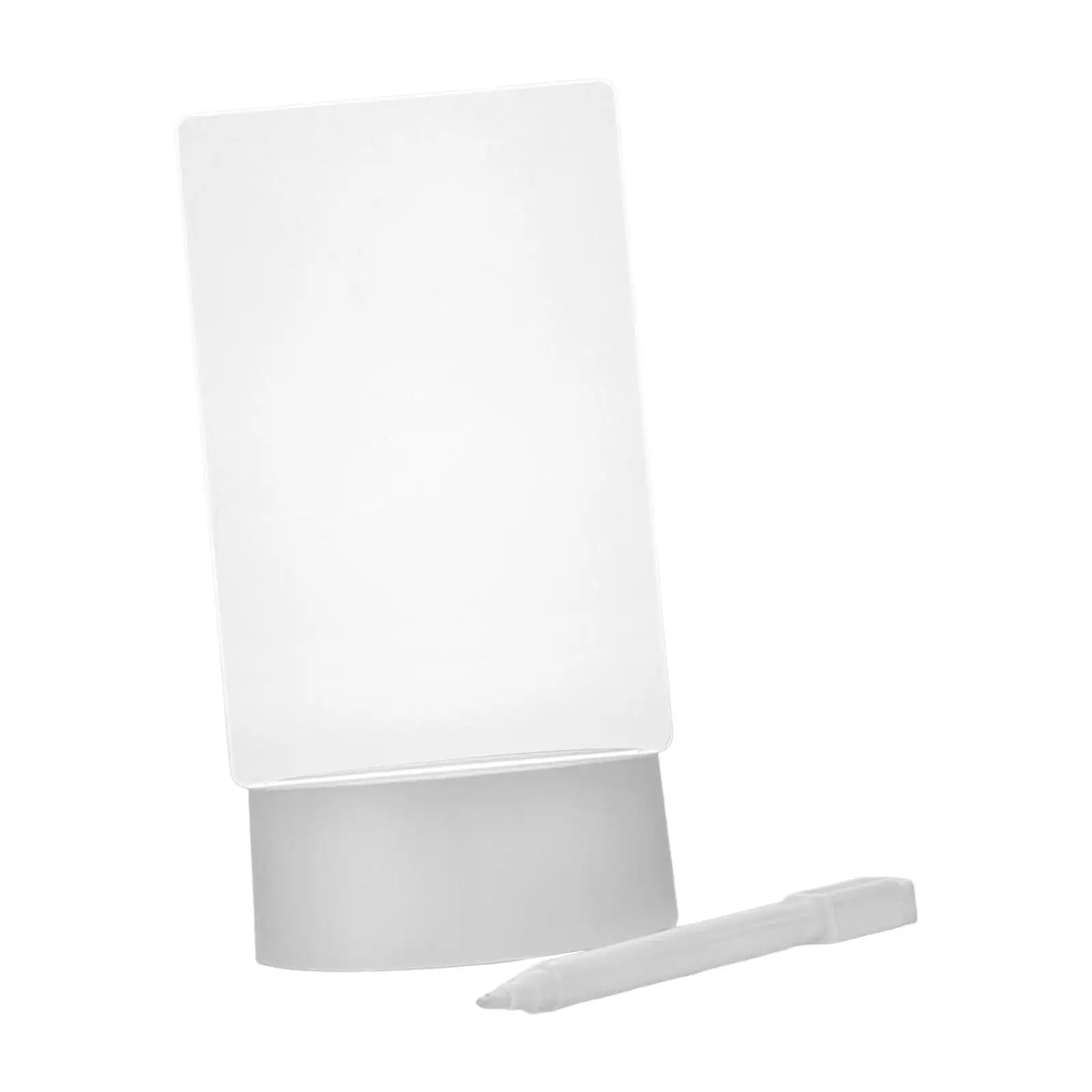 Message Board Lamp 3D Night Light Table Note Memo Board for Restaurant