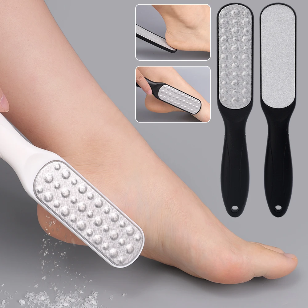 1Pcs Professional Foot File Double Sided Foot Rasp Callus Remover Cracked Heel Grater Hard Dead Skin Foot Care Pedicure Tools