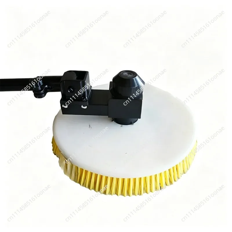 Electric Double-head Solar Panel Cleaning Brush Handheld Telescopic Cleaner