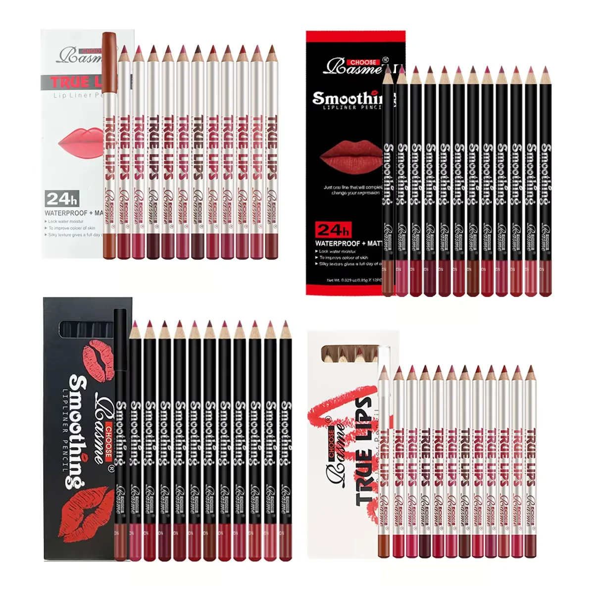 12pcs Multiple colors, matte light pens, long-lasting and easy to apply, hottest sales now.