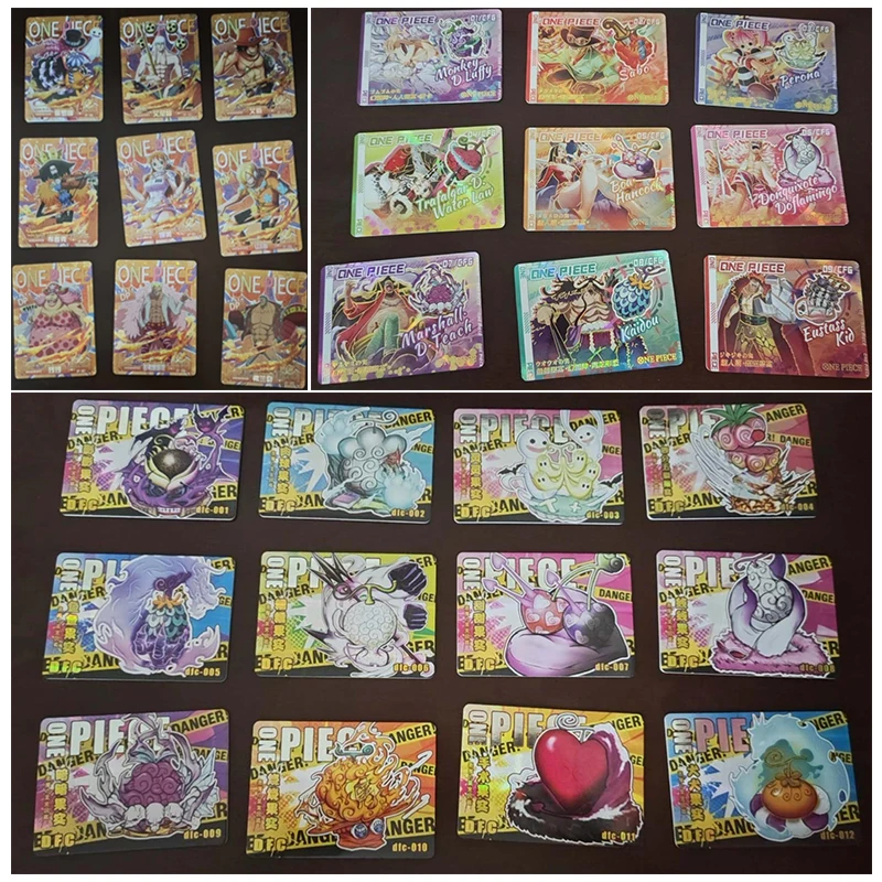 Leka 2 Anime One Piece CFG SIL DFC UR DP Karten Nami Robin Hancock Perona Vivi Reiju Zoro Luffy Sabo Ace Sanji Sammelkarten