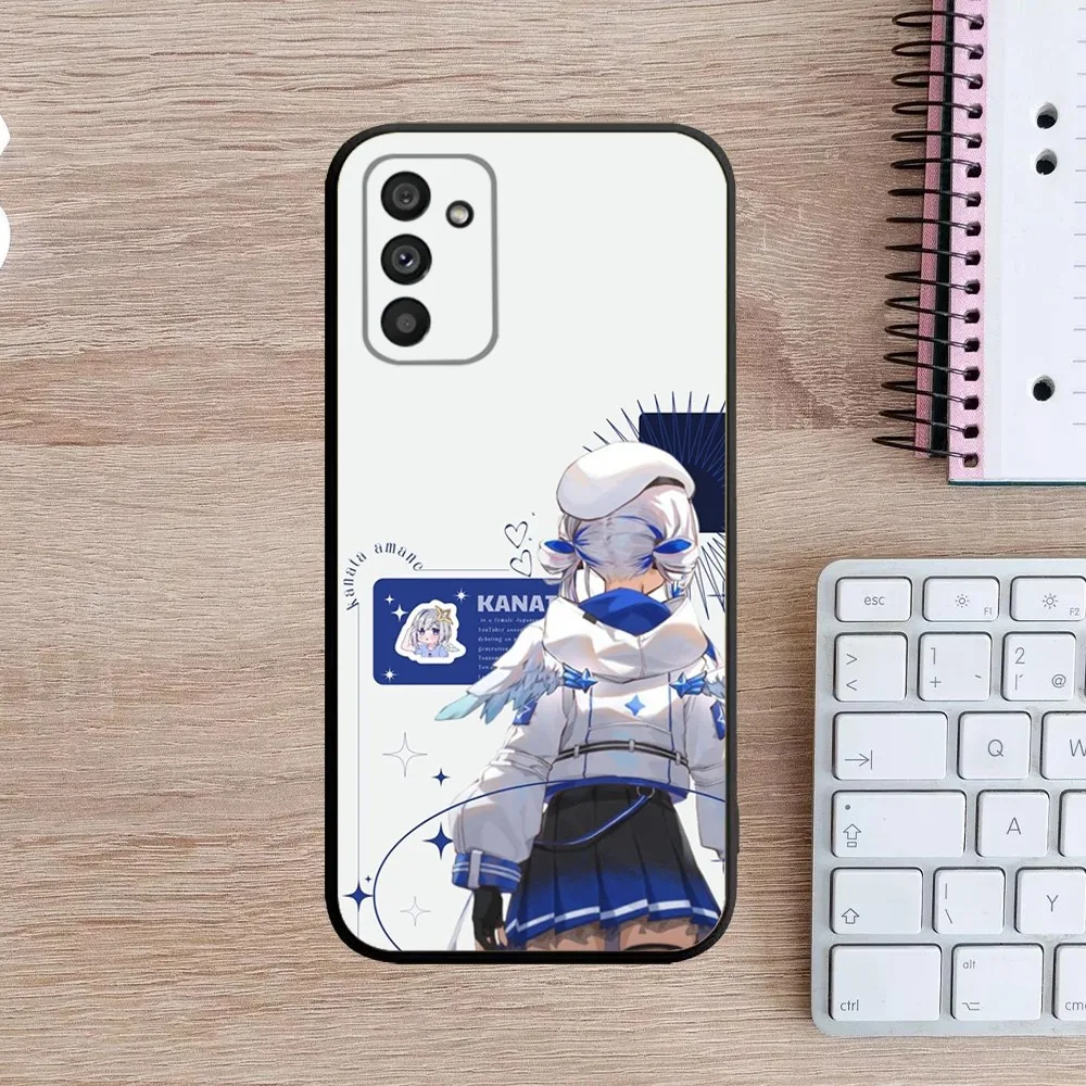 Amane Kanata Hololive Phone Case For Samsung Galaxy A13,A21s,A22,A31,A32,A52,A53,A71,A80,A91 Soft Black Cover