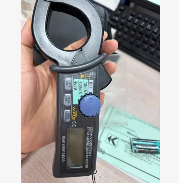 KYORITSU MODEL2433 2433R تسرب فك التيار متر ، العلامة التجارية الجديدة الأصلية حقيقية