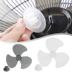Fan Blade 16 Inch Household Plastic Fan Blade Three Leaves With Nut Cover For Pedestal Fan Blade Electric Fan Accessories