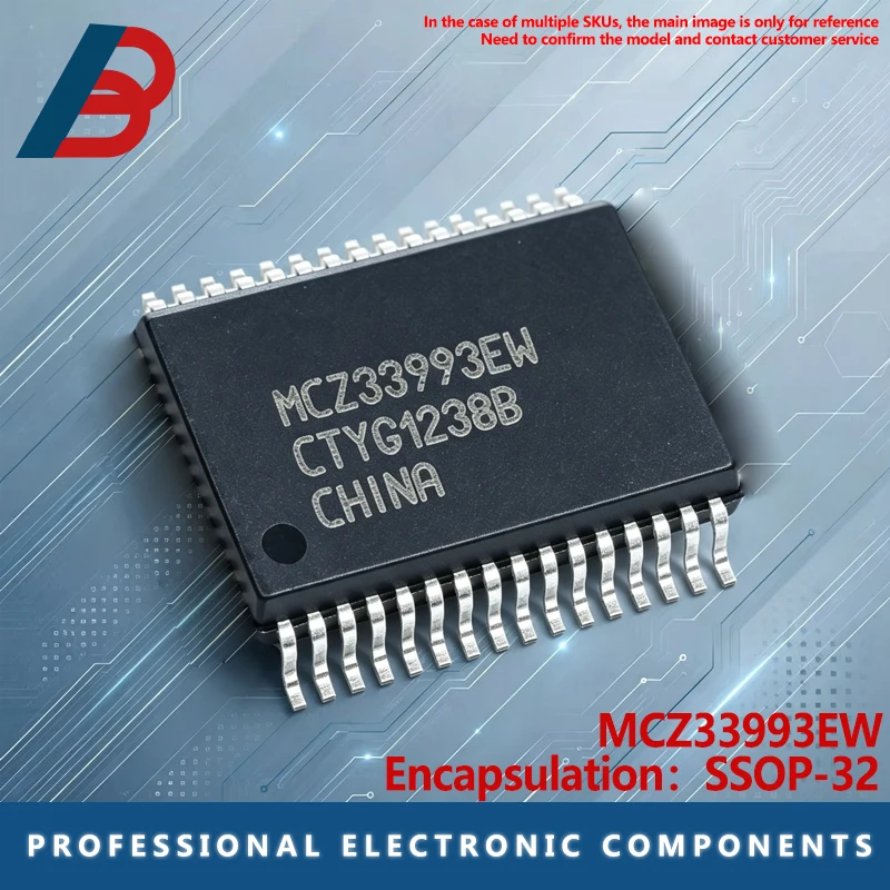 5PCS MCZ33993EW MCZ33993 Package SSOP32 Automotive BCM Computer Board Switch Detection Drive Common Fault Chip