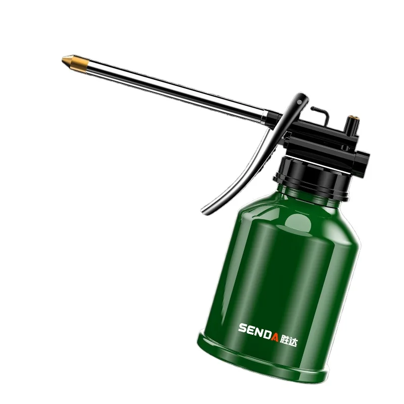 

10PCS Metal Long Nozzle Filler Filling Gun Manual Small Machine Oil Gun Household Lubrication High Pressure Machine Oil Pot