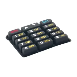 For Baofeng Walkie Talkie Numeric Keypad Keyboard For Baofeng UV-9R Plus Two Way Radio Accessories Replacement Repair Parts