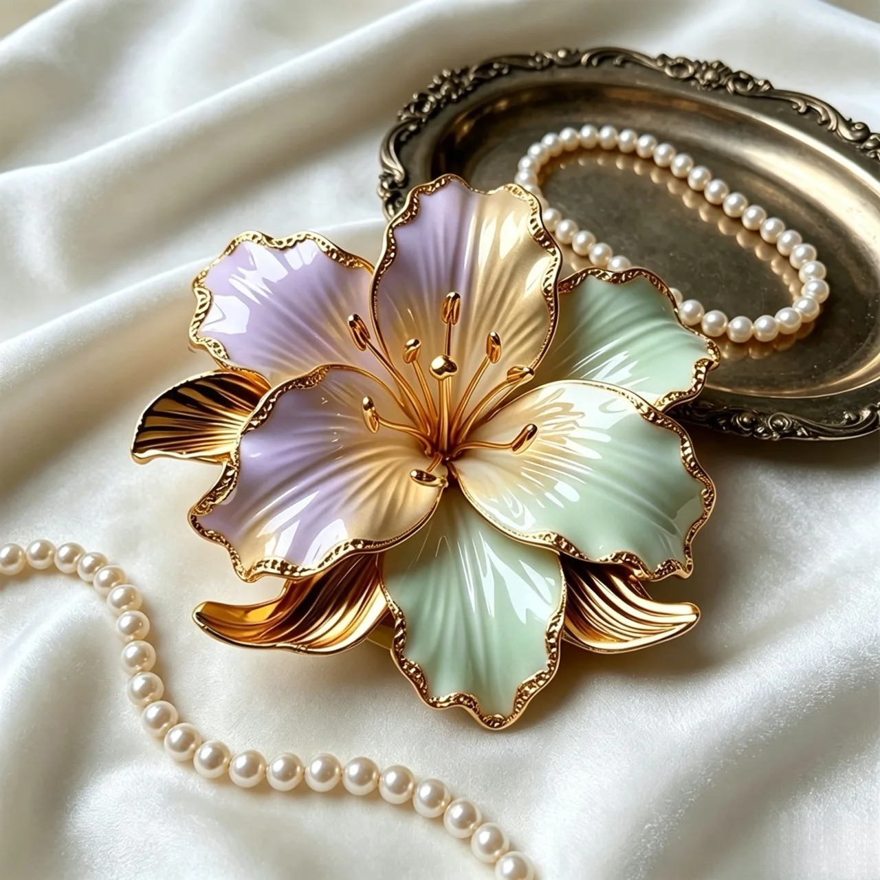 3D Lily Flower Shaped Silicone Mold, Suitable for Handmade Scented Candles, Resin Crafts, Soap, Plaster, and Clay, Is an Ideal Choice for Home Decoration, Valentine's Day, and Wedding Gifts