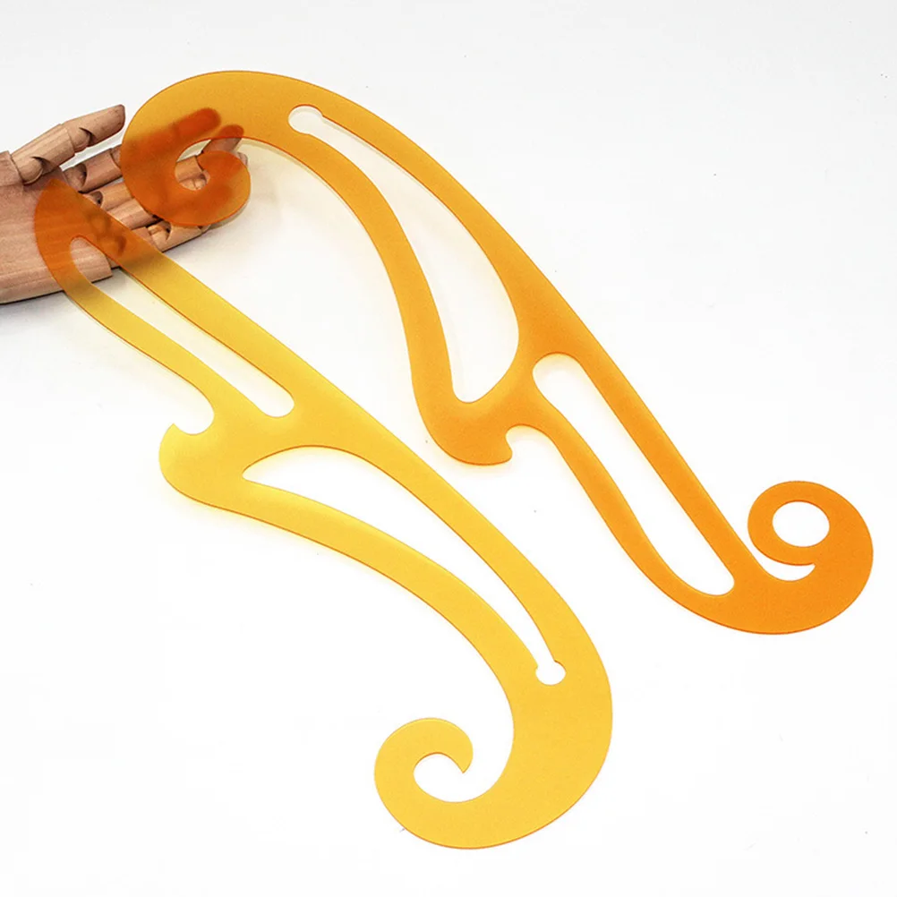 

Design Curve Ruler Plastic Diy Sewing Tool For Clothing Drafting Pattern Making Measuring Multifunctional Cutting Template