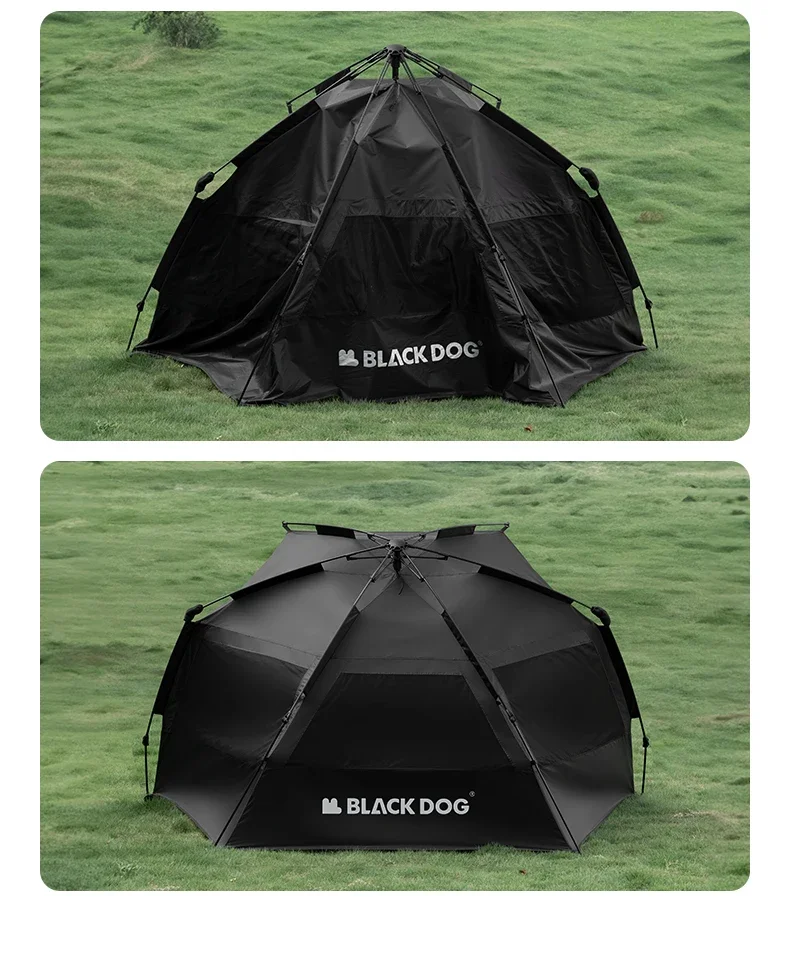 BLACKDOG Super-großer UV-blockierender Zeltplane für den Außenbereich, wasserdicht, Sonnenschutz, Park, Picknick, Strand, Meeresangeln, Überdachungszelte, Neu – Detail 15