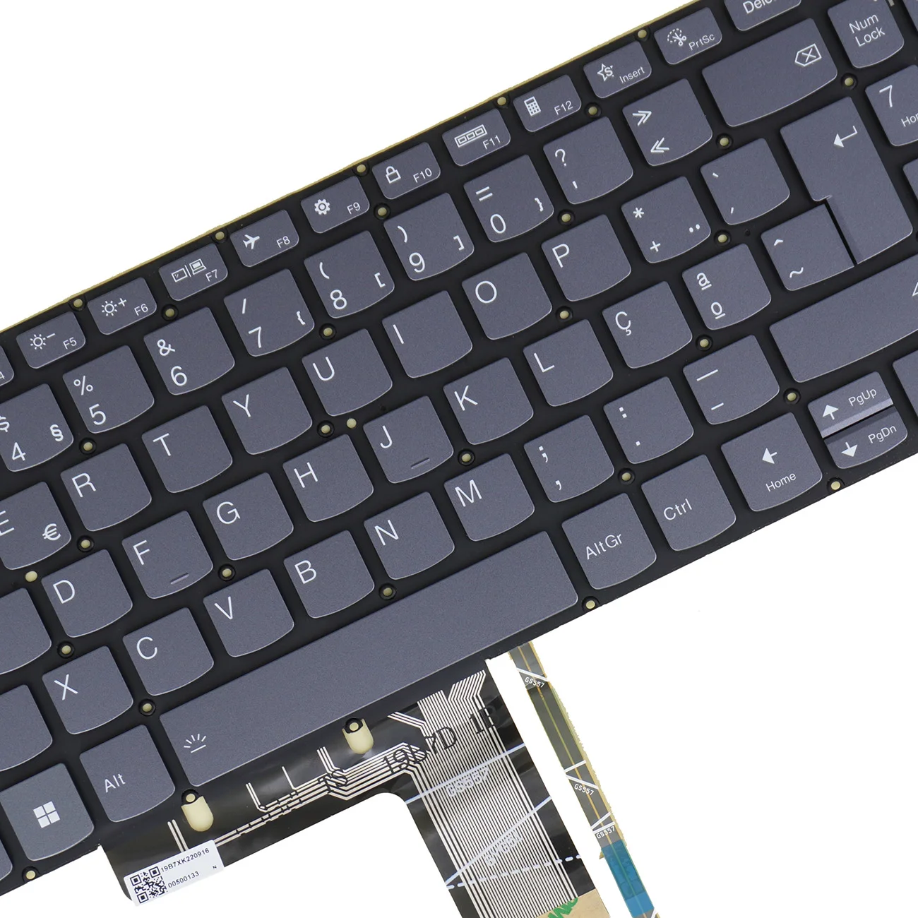 Backlit Keyboard For Lenovo Ideapad 3-15ABA7 3-15IAU7 3-17ABA7 3-17IAU7 Portuguese Italian Korean Canadian Spanish Hebrew