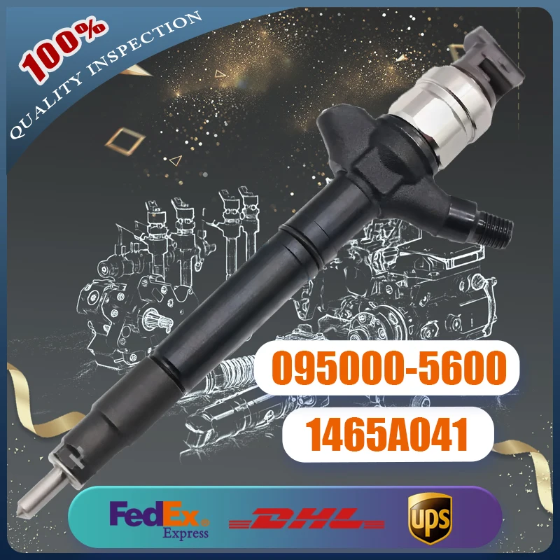

095000-5600 1465A041 Common Rail Fuel Injector Assembly for Mitsubishi Pajero L200 Trrtton 4D56 Diesel Engine.