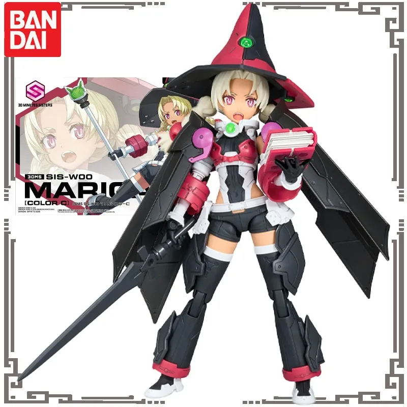 

Оригинальная сборная фигурка Bandai 30MS Action Anime Figure 21 SIS-W00 Marica COLOR C для мальчиков и девочек, подарок для детей, коллекционная модель