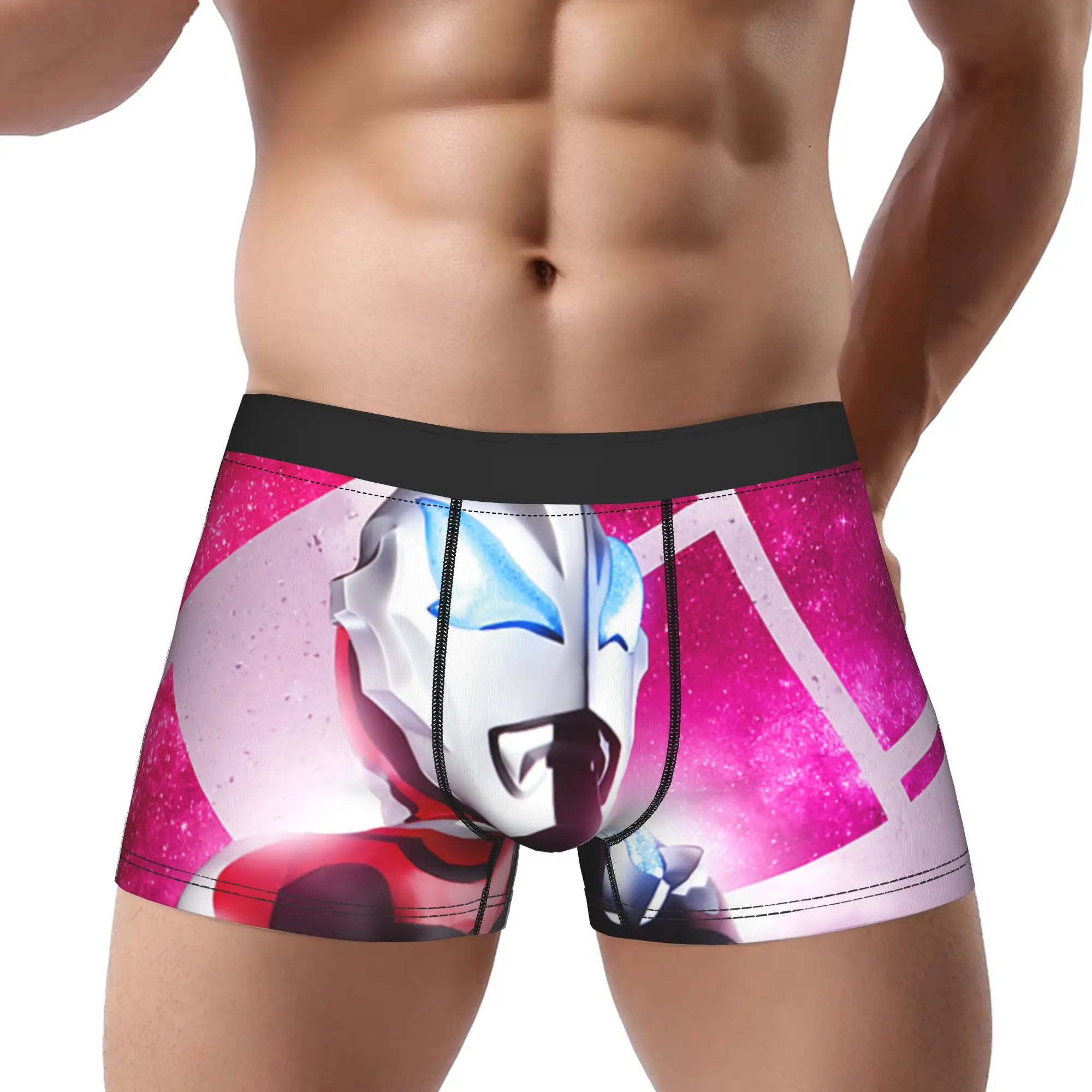 

Bandai boxers ULTRAMAN GEED NEW GENERATION ULTRAMAN Underpants Breathbale Panties Male Underwear Ventilate Shorts Boxer Briefs