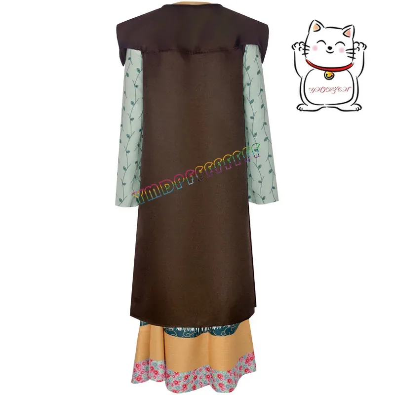 Novedad Anime Sybil Trelawny Cosplay disfraz estilo Academia vestido capa conjunto Halloween maestro noche carnaval disfraz de rol