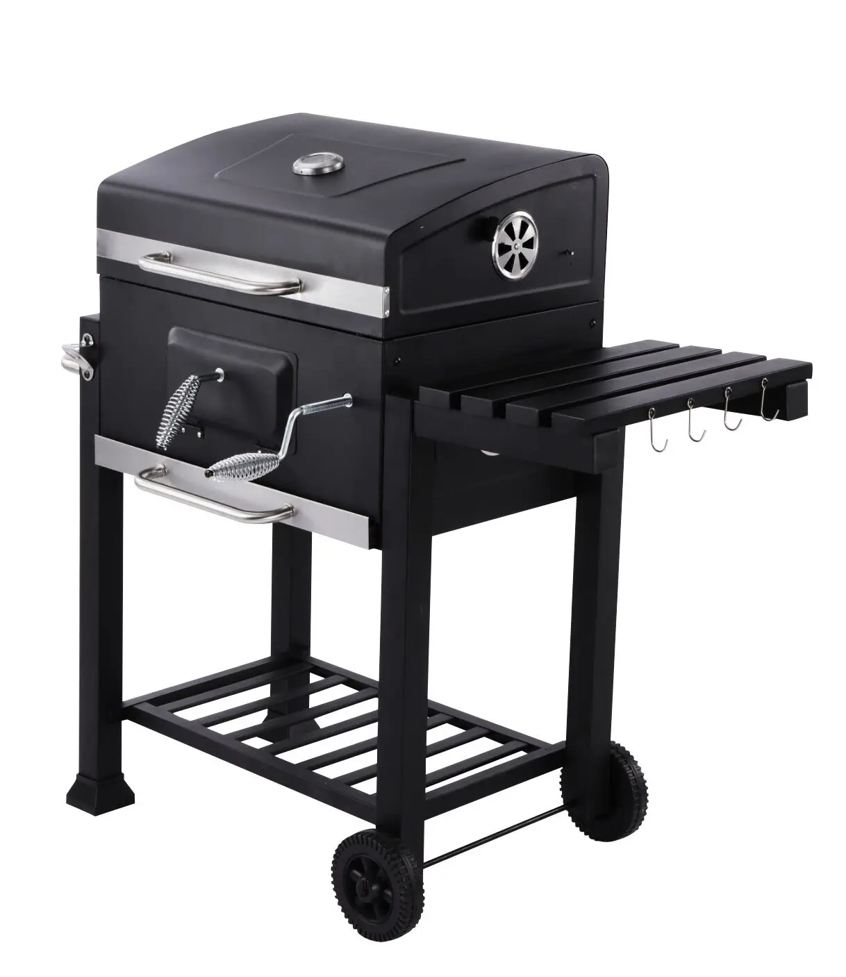 European-style Portable Easy-to-install Oil Barrel Stove Bbq Courtyard Large Square Barbecue Stove Heating Stove Barbecue Grill