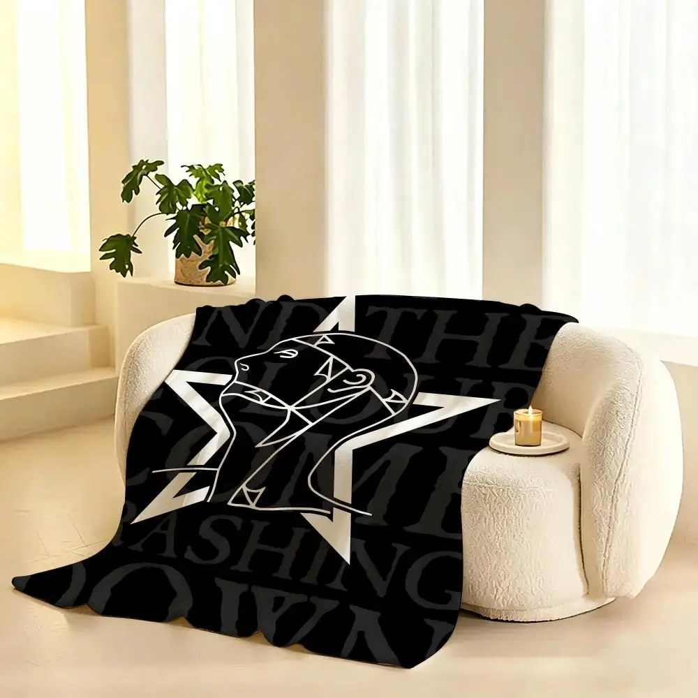 The Sisters of Mercy band Throw Lightweight 240g Flannel Blanket Soft Skin-friendly for Summer Cooling