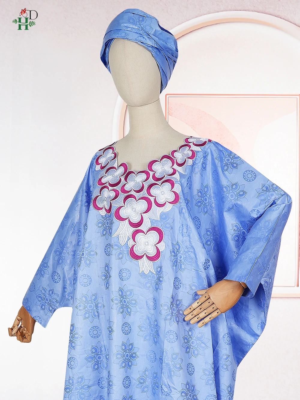 Robes africaines Bubu pour femmes, robe brodée Bazin Riche, grande taille, robes de mariée élégantes, Kaftan Boubou Djellaba, vêtements, 2025