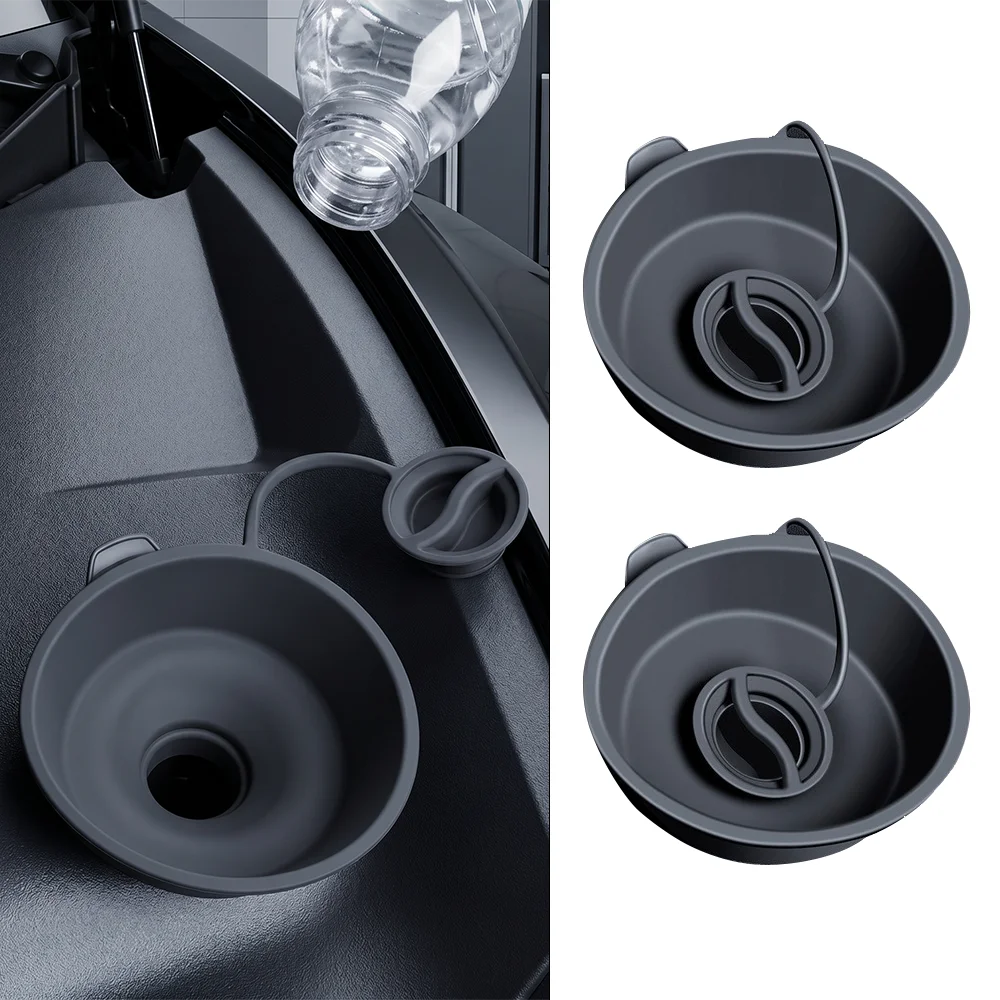 Car Glass Wiper Filling Funnel For Tesla Model 3 Model Y Model 3 Highland Model Y Juniper Filler Windshield Fluid Filled Funnels