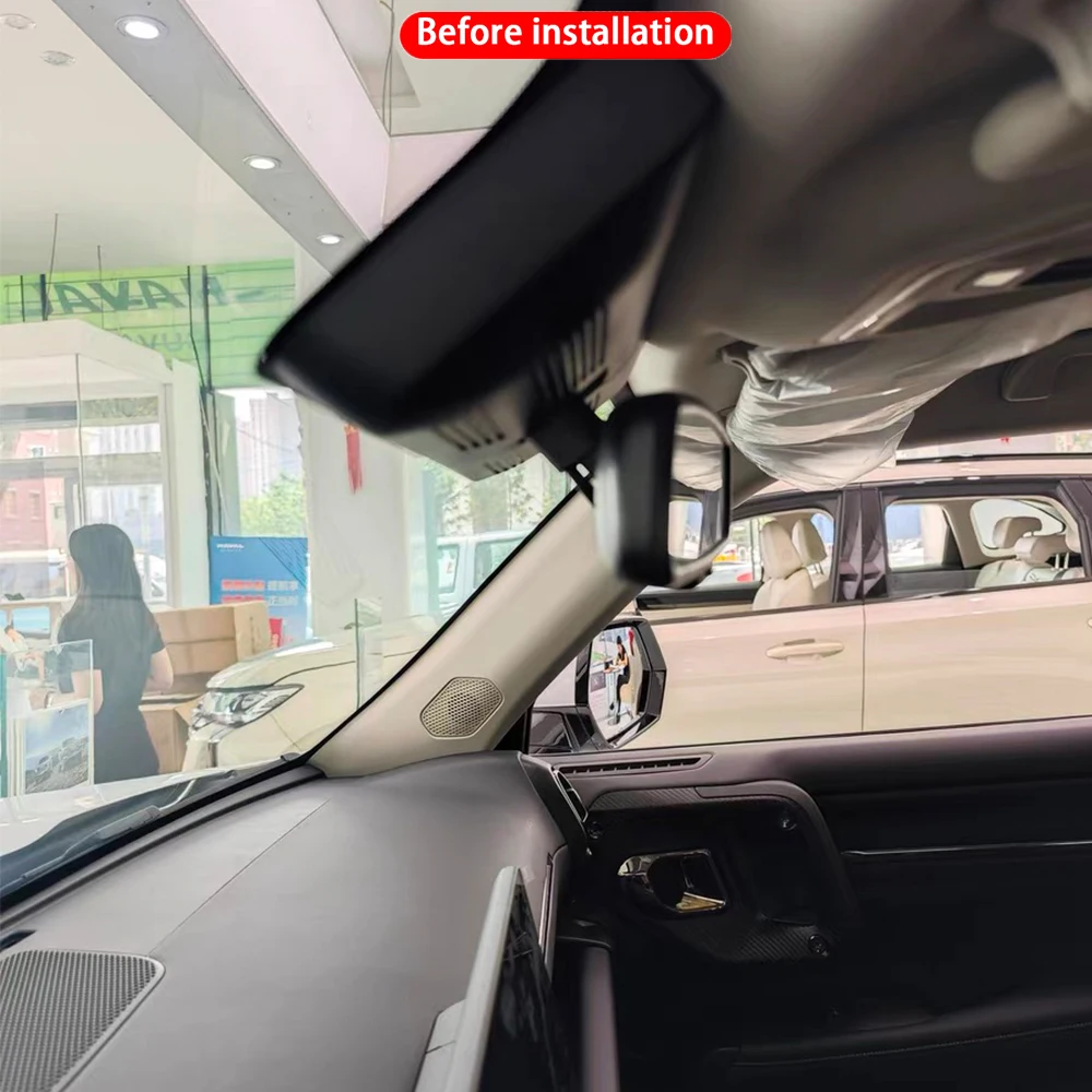 for Haval H7 H-Dog Big H Dog Dargo X 2023~2025 4K Front Rear Camera Dash Cam Wifi Plug and Play Video Recorde Loop Recording